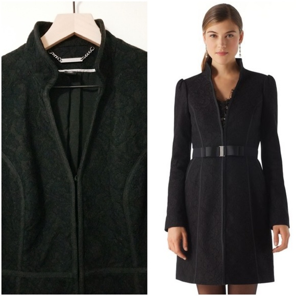 black topper coat